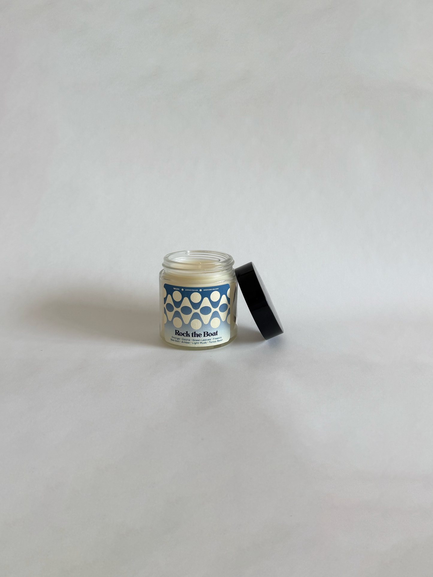Rock The Boat Mini Glass Candle