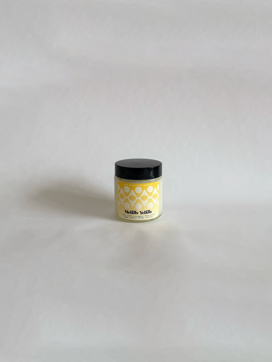 Mellow Yellow Mini Glass Candle